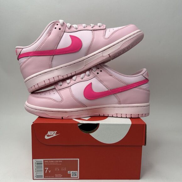 Nike Dunk Low GS “Triple Pink/Pink Panther” 2023 - Picture 3 of 4